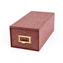 Load image into Gallery viewer, Drawer Unit Single Brass Card Frame
